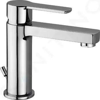 Vodovodní baterie Paffoni West Umyvadlová baterie s výpustí, chrom, WS075CR