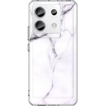 Pouzdro na mobilní telefon Kryt Xiaomi Redmi Note 13 Pro 5G pevný Mramor bílý (obal neboli pouzdro na Xiaomi Redmi Note 13 Pro 5G)