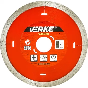 Řezný kotouč Kotouč řezný diamantový 125x1,2x22,2mm, Verke V44350