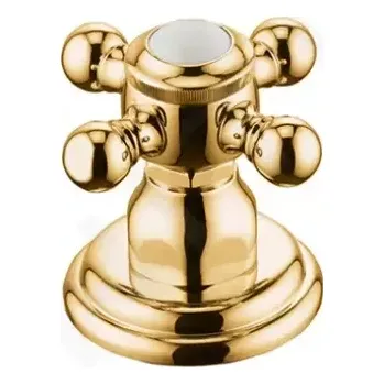 Vodovodní baterie Kludi Adlon Stojánkový dvoucestný ventil, zlatá, 518484520