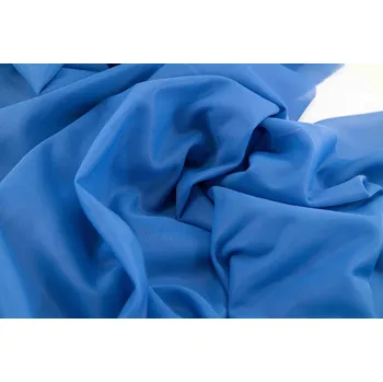 Pružná úpletová podšívka modrá