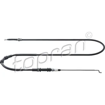 Lanko parkovací brzdy Tazne lanko, parkovaci brzda TOPRAN 115 978