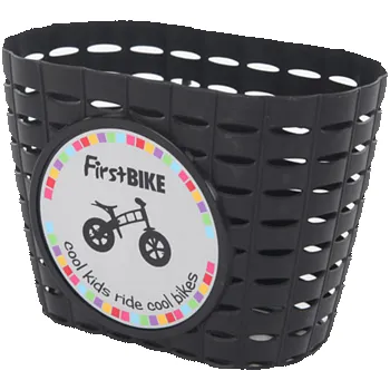 Odrážedlo Košík na odrážedlo First Bike barva Černá