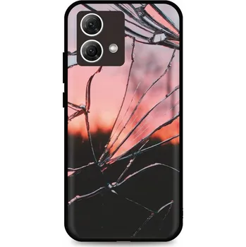 Pouzdro na mobilní telefon Kryt Motorola Moto G84 5G Pink Broken (obal neboli pouzdro na Motorola Moto G84 5G)
