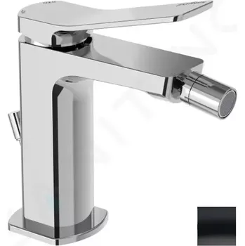 Paffoni Tilt Bidetová baterie s výpustí, matná černá, TI135NO