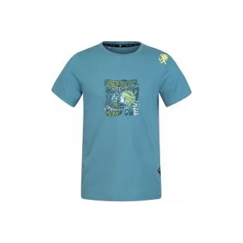 Pánské tričko RAFIKI ARCOS brittany blue S; Modrá triko + DÁREK DLE VÝBĚRU!