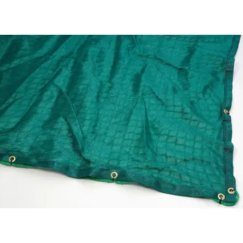 Pletivo Záchytná síť proti pádu PP 5 mm, oko 45 mm, zelená + přídavná prodyšná plachta 200 g/m2, zelená