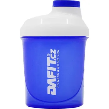 Speciální výživa Dafit Šejkr 300 ml tmavě modrá, bílé logo