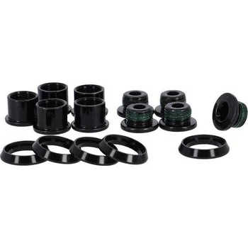 Klika na kolo SRAM CHAINRING BOLT KIT 5X STEEL SPACER (Black)