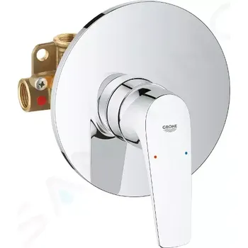 Vodovodní baterie Grohe BauFlow Sprchová baterie pod omítku, s tělesem, chrom, 29112000