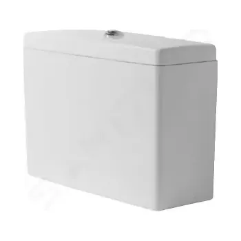 Klozet Duravit Starck 3 Splachovací nádrž 48x21 cm, připojení dole vlevo, bílá, 0928100005