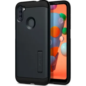 Pouzdro na mobilní telefon Spigen SPIGEN TOUGH ARMOR GALAXY A11 KOVOVÁ BŘIDICE