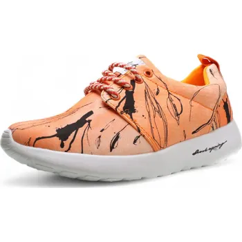 Dámské tenisky DÁMSKÉ TENISKY ROCK SPRING CITY JUNGLE 75205 ORANŽOVÁ Barva: Oranžová, Velikost: 37