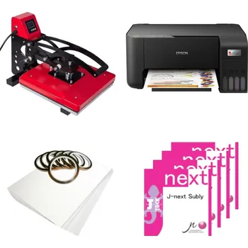 Tiskárna Sublimační sada na potisk triček Epson EcoTank L3210 + termolis PRIME AP1827 sublimace termotransfer