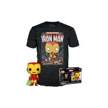 Pánské tričko Funko Pop! & Tee : Marvel - Iron Man Vinyl Figure - T-Schirt L