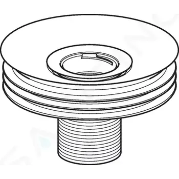 Geberit Příslušenství Sifonový adaptér pro bezvodé pisoáry, průměr 125 mm, 116.062.00.1