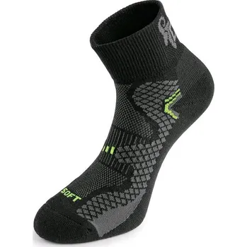 Pánské ponožky CXS Ponožky SOFT, černo-žluté, vel. 45