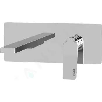 Vodovodní baterie Paffoni Tilt Umyvadlová baterie pod omítku s tělesem, chrom, TI106CR