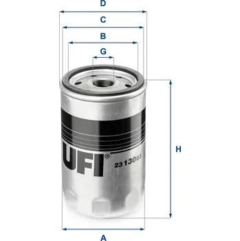 Olejový filtr Olejový filtr UFI 23.130.03