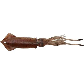 Umělá nástraha Savage Gear 3D TPE Swim Squid Red Brown 2ks 12.5cm, 25g