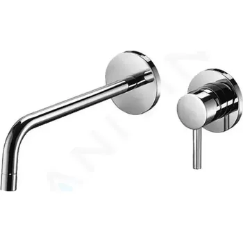 Vodovodní baterie Paffoni Light Umyvadlová baterie pod omítku s tělesem, 2-otvorová instalace, chrom, LIG104CR70