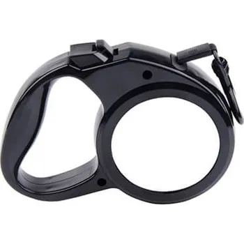 Vodítko pro psa Samonavíjecí vodítko 3 m - černé sublimace termotransfer