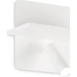 Ideal lux I287317 LED nástěnné svítidlo PIANO | 11,5W integrovaný LED zdroj | 830lm | 3000K + Sada inteligentní žárovky E14 s dálkovým ovladačem - RGB, WiZ