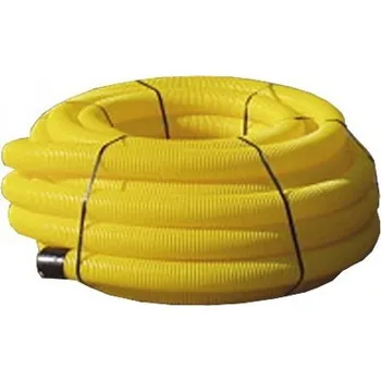 Kanalizační potrubí Potrubí drenážní flexibilní Osma DREN Drainage DREF, DN 200, balení 45 m, žlutá