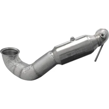 Autodíl HJS downpipe 89/76 mm včetně katalyzátoru pro Mercedes GLA typ 245 G / AMG, emisní norma Euro 6, A45, 2.0, 265/280kw (133980)