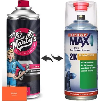 Barva ve spreji Barva ve spreji RAL 2003 stupeň lesku Lesk kvalita laku 1K Akrylátový lak