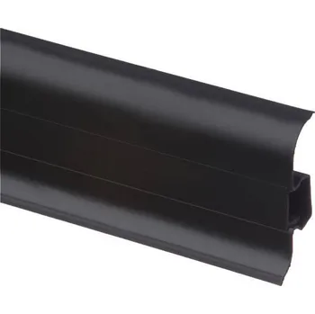 soklová lišta Podlahová lišta Premium Cezar 90 matná černá