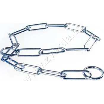 Obojek pro psa Obojek stahovací jednořadý velká oka 65cm/4mm