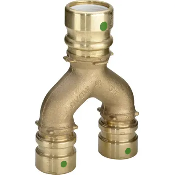 Vodovodní potrubí Y-kus Viega Geopress s SC-Contur 9650TW 40 x 40 x 50