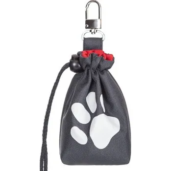 Pamlskovník Sáček na pamlsky tlapka, grafitový