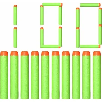 Dětská zbraň Dětská elektrická puška s měkkými šipkami - Zelená