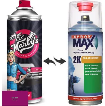 Barva ve spreji Barva ve spreji RAL 4006 stupeň lesku Vysoký lesk kvalita laku 1K Akrylátový lak