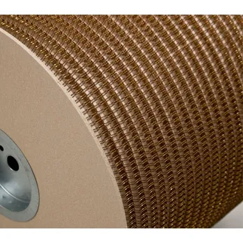 Vázací hřbet Drátěná vazba prům. 11 mm 7/16" počet závěsů 34.000 barva - bronzová dělení 3 1