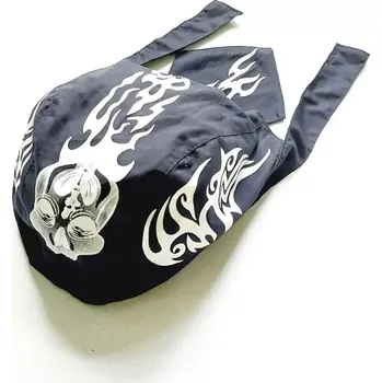 Šátek Šátek pirát ornament lebka (Šátek Bandana Headwrap)