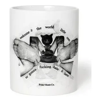 HRNEK POLAR Welcome 2 The World - bílá - 330ml + při osobním odběru 522 Kč