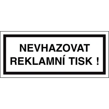 Walteco Nevhazovat reklamní tisk 70 x…