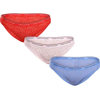 Kalhotky 3PACK dámské kalhotky Tommy Hilfiger vícebarevné (UW0UW04897 0WR) M UW0UW04897 0WR Možnost vrácení zboží ZDARMA do 120 dnů!