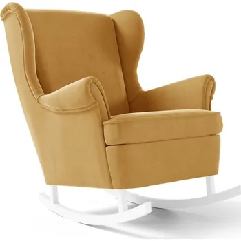 Křeslo Houpací křeslo Hazel - Riviera 41 Barva nožiček: Bílá