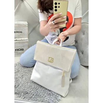 Outdoorové zavazadlo Batoh Laura Biaggi white