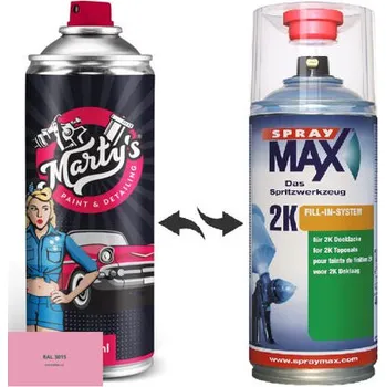 Barva ve spreji Barva ve spreji RAL 3015 stupeň lesku Mat kvalita laku 2K Polyuretanový lak