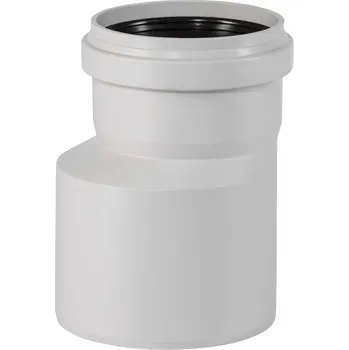 Kanalizační potrubí Redukce dlouhá odpadní odhlučněná Osma Skolan Safe SKR, DN 200 x 160, světle šedá