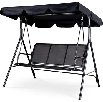 Zahradní houpačka Modern Home Zahradní houpačka FR-SW001T černá