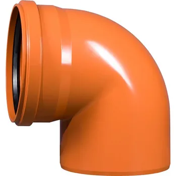 Kanalizační potrubí Osma KGB kanalizační koleno DN 400 oranžová 87°