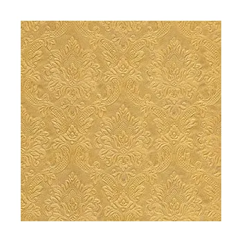 Papírový ubrousek Paper design Svatební ubrousek perleťově zlatý ornament 16 ks