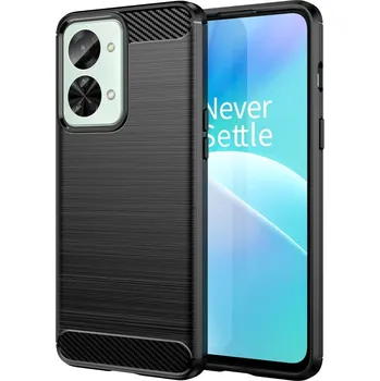 Pouzdro na mobilní telefon VSECHNONAMOBIL 47431 FLEXI TPU Kryt pro OnePlus Nord 2T 5G černý