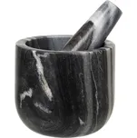 Broste Copenhagen Hmoždíř s paličkou MARINA 12 cm černá